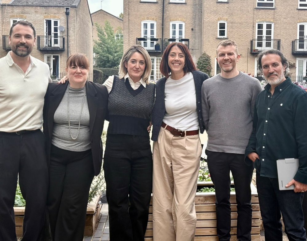 A group photograph of the new NCVO executive team.