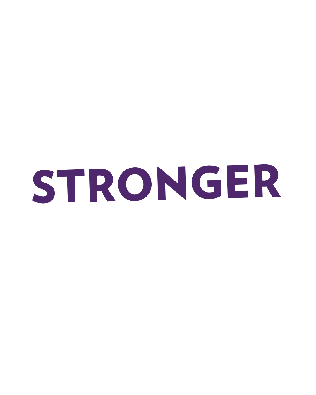Campaign logo. The text reads "together for a stronger society".
